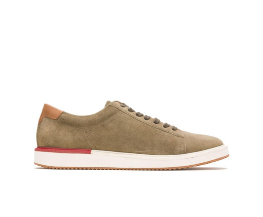 Men Sneakers | Hush Puppies Heath Sneaker Olive Suede
