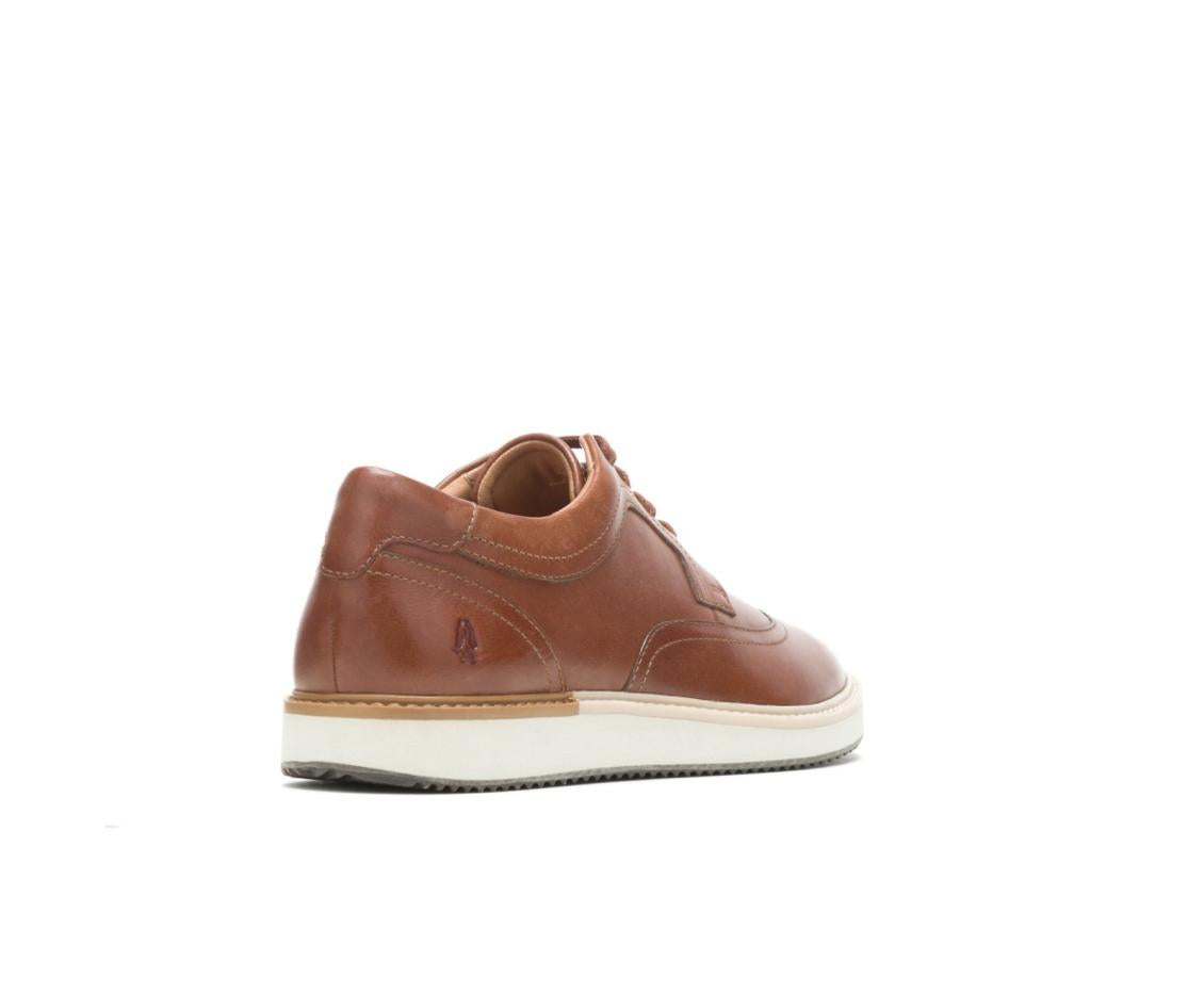 Men Sneakers | Hush Puppies Heath Wingtip Oxford Cognac Leather