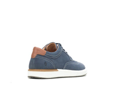 Men Sneakers | Hush Puppies Heath Wingtip Oxford Navy Nubuck