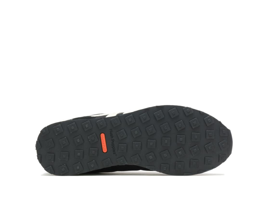 Men Sneakers | Hush Puppies Seventy8 Black Suede