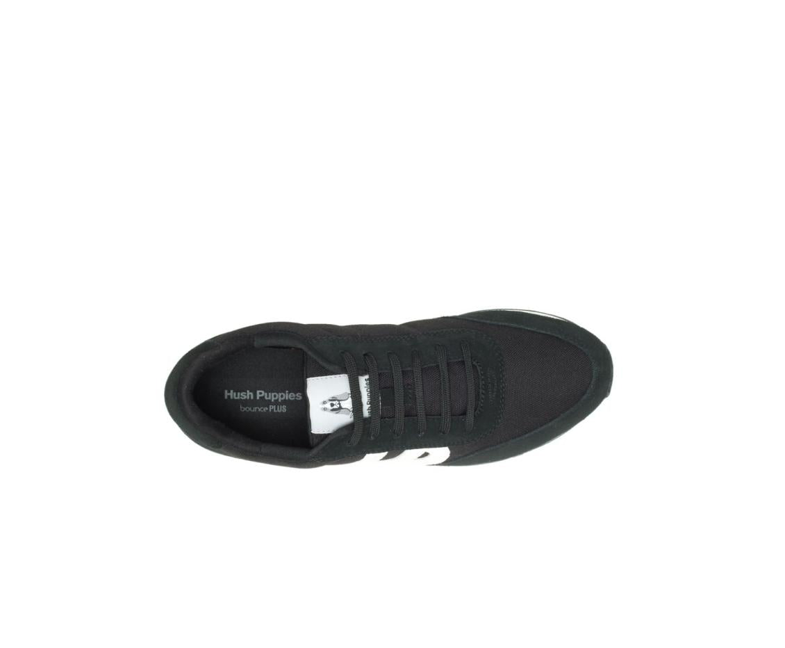 Men Sneakers | Hush Puppies Seventy8 Black Suede
