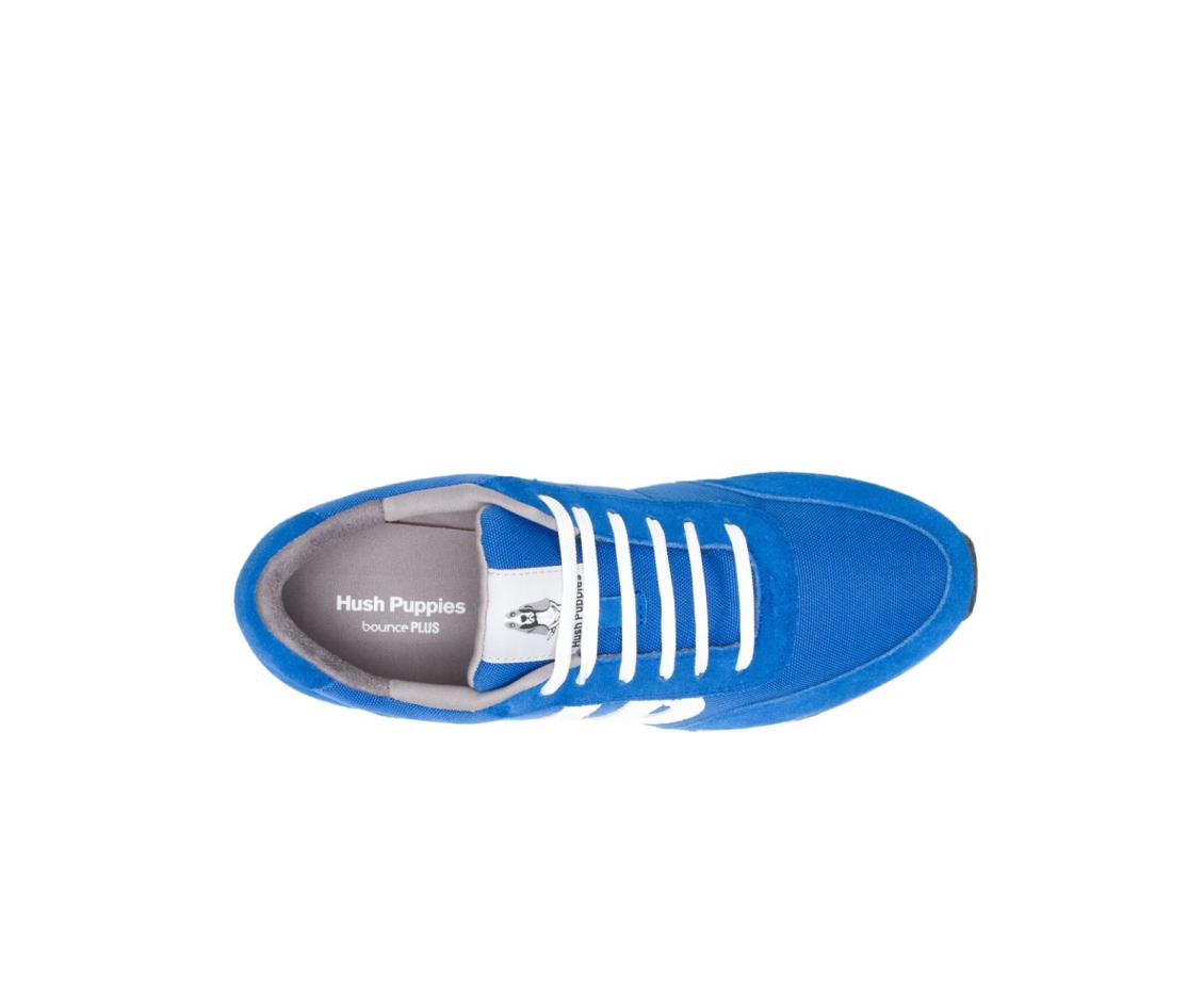 Men Sneakers | Hush Puppies Seventy8 Corsair Blue Suede