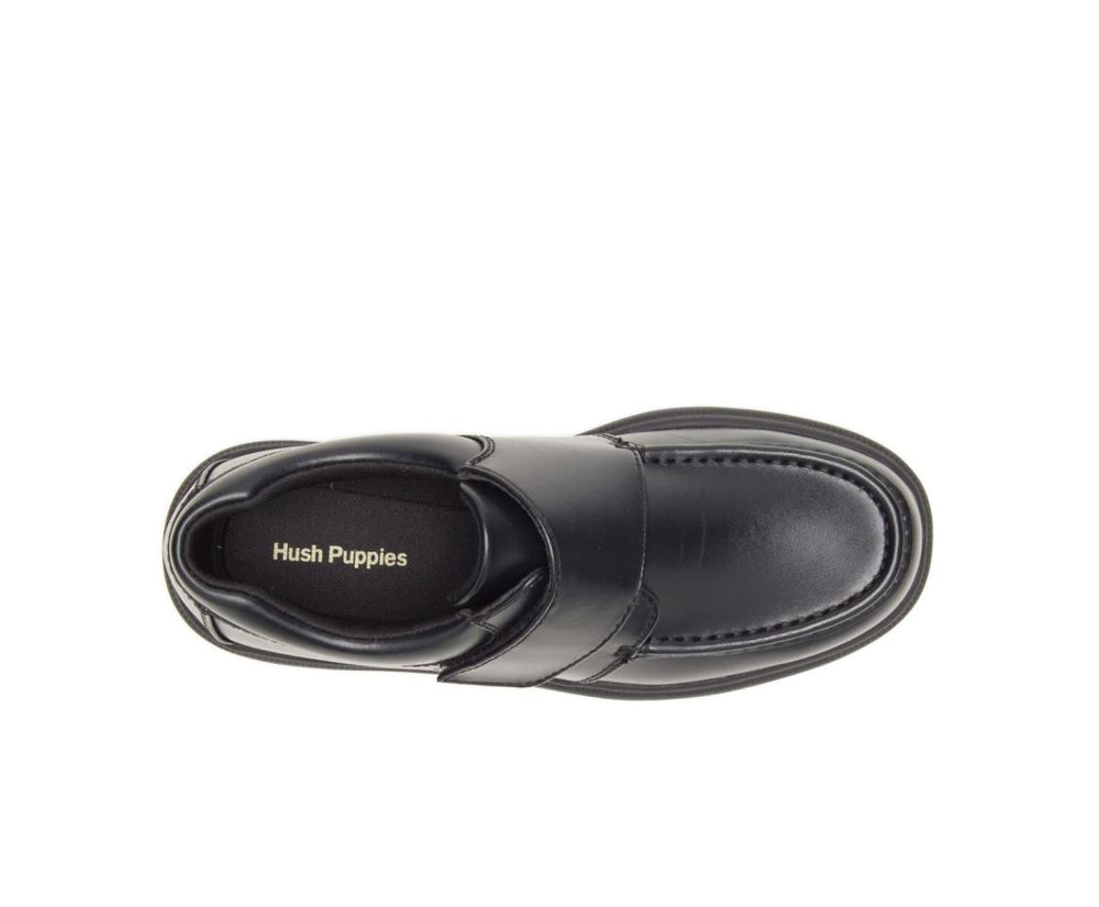 Men Walking Shoes | Hush Puppies Gil Black Leather