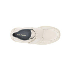 Men Walking Shoes | Hush Puppies Gil Sport White Leather