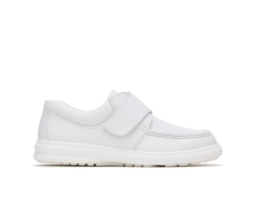 Men Walking Shoes | Hush Puppies Gil White Leather