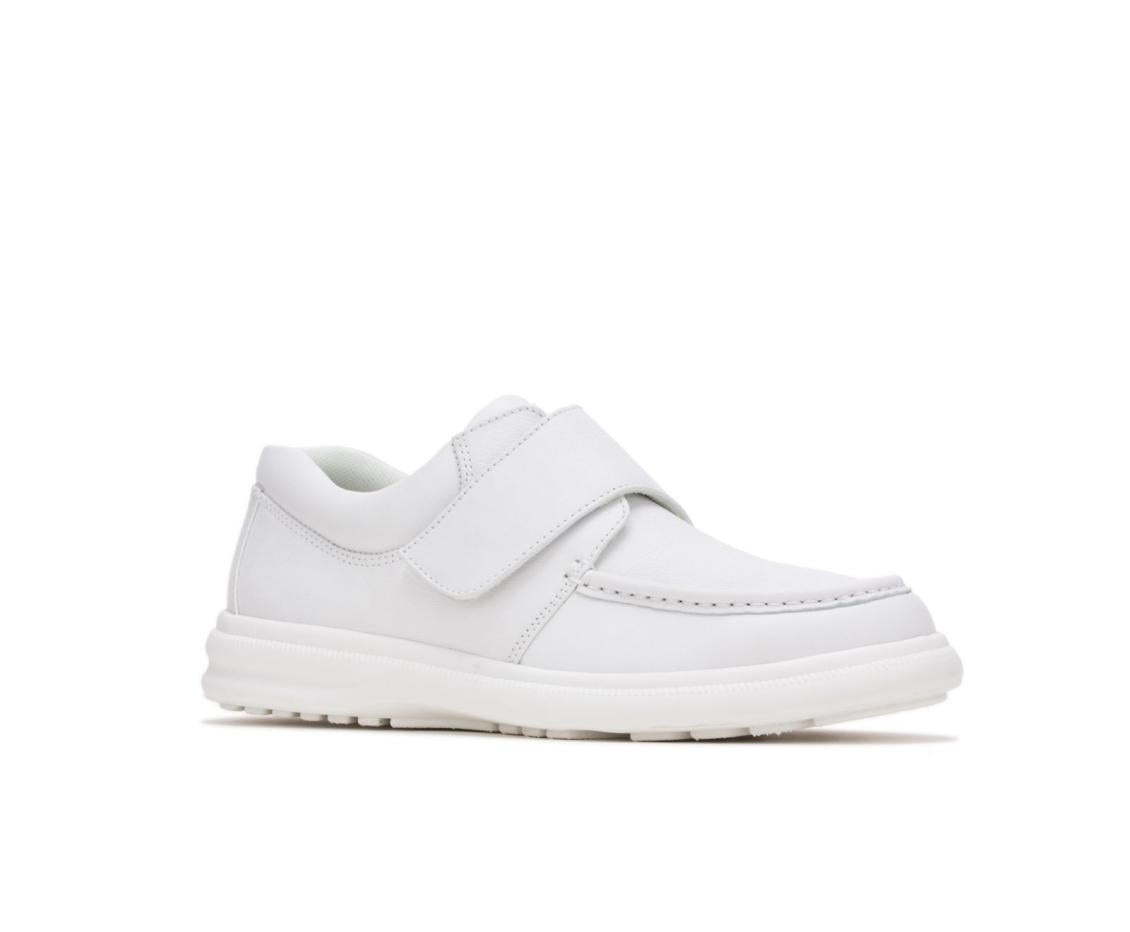 Men Walking Shoes | Hush Puppies Gil White Leather