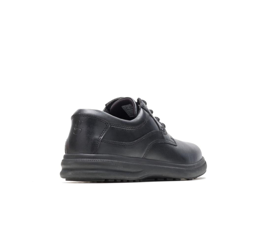 Men Walking Shoes | Hush Puppies Glen Black Leather