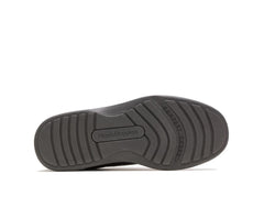 Men Walking Shoes | Hush Puppies Glen Dark Brown Pull-up Leather