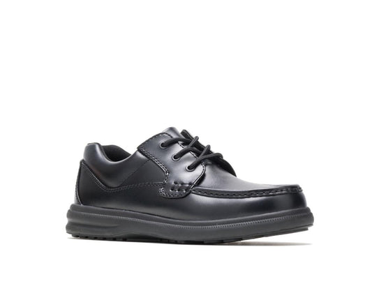 Men Walking Shoes | Hush Puppies Gus Black Leather