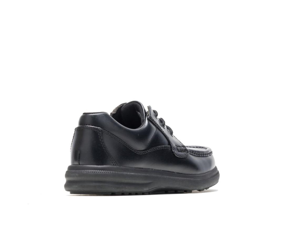 Men Walking Shoes | Hush Puppies Gus Black Leather