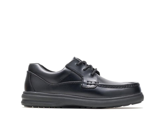 Men Walking Shoes | Hush Puppies Gus Black Leather
