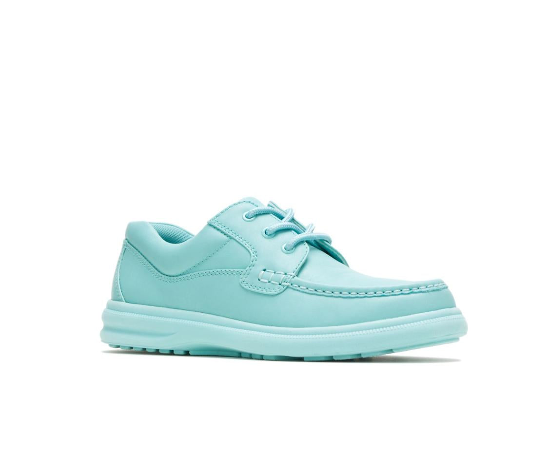 Men Walking Shoes | Hush Puppies Gus Sea Foam Leather