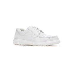 Men Walking Shoes | Hush Puppies Gus White Leather
