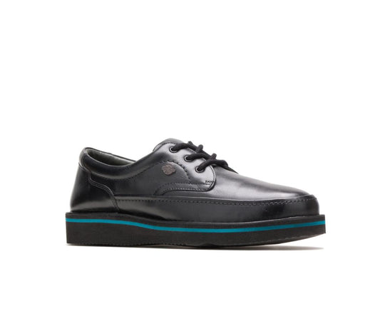 Men Walking Shoes | Hush Puppies Mall Walker Black Leather