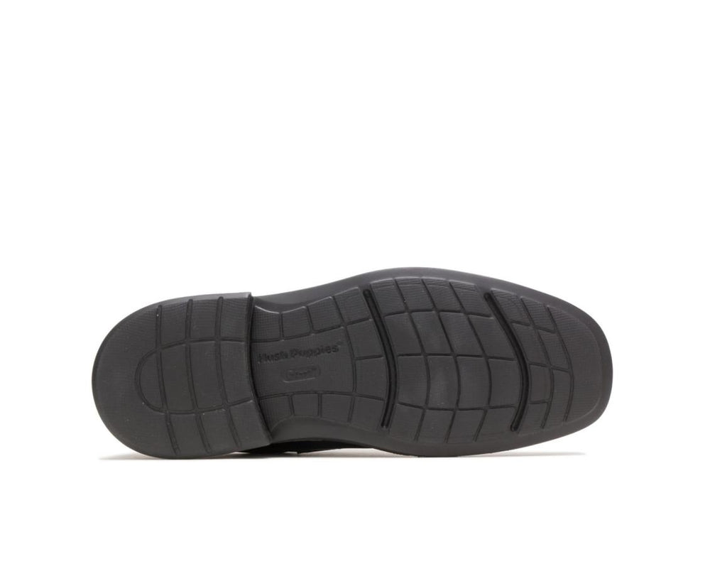 Men Walking Shoes | Hush Puppies Peri Hopper Black Leathe17r