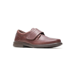 Men Walking Shoes | Hush Puppies Peri Hopper Dark Brown Leather