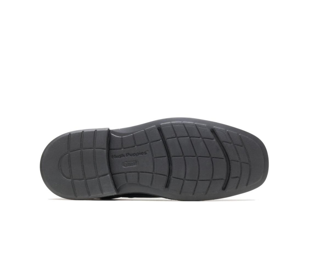 Men Walking Shoes | Hush Puppies Prinze Hopper Black Leather