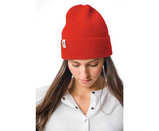 Men/Women Hats | Hush Puppies Knit Beanie Brick Orange