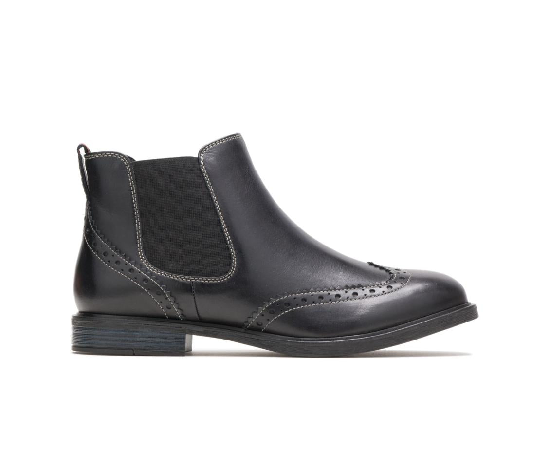 Women Boots | Hush Puppies Bailey Chelsea Boot Black Leather
