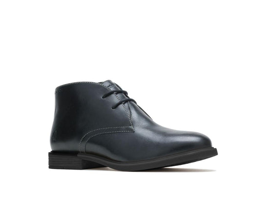 Women Boots | Hush Puppies Bailey Chukka Boot Black Leather