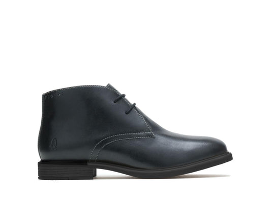 Women Boots | Hush Puppies Bailey Chukka Boot Black Leather
