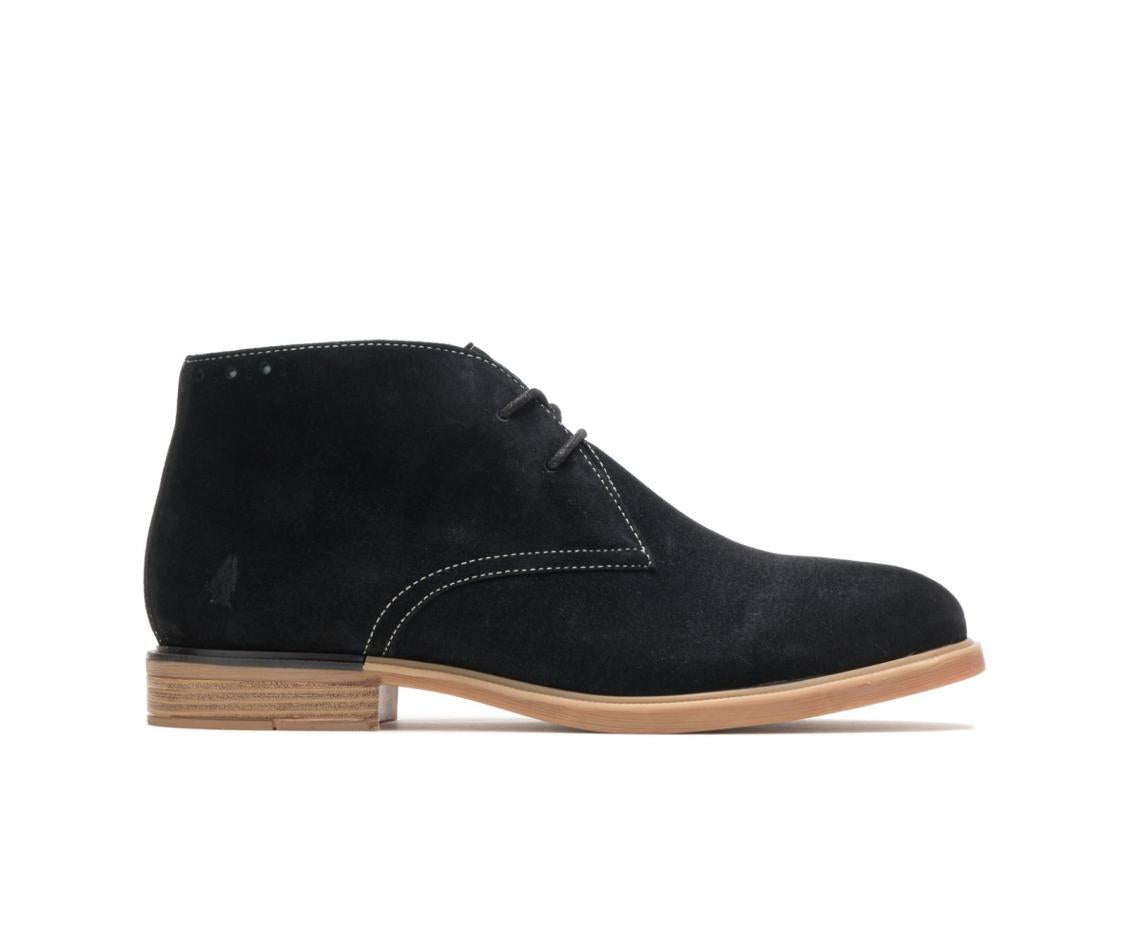 Women Boots | Hush Puppies Bailey Chukka Boot Black Suede