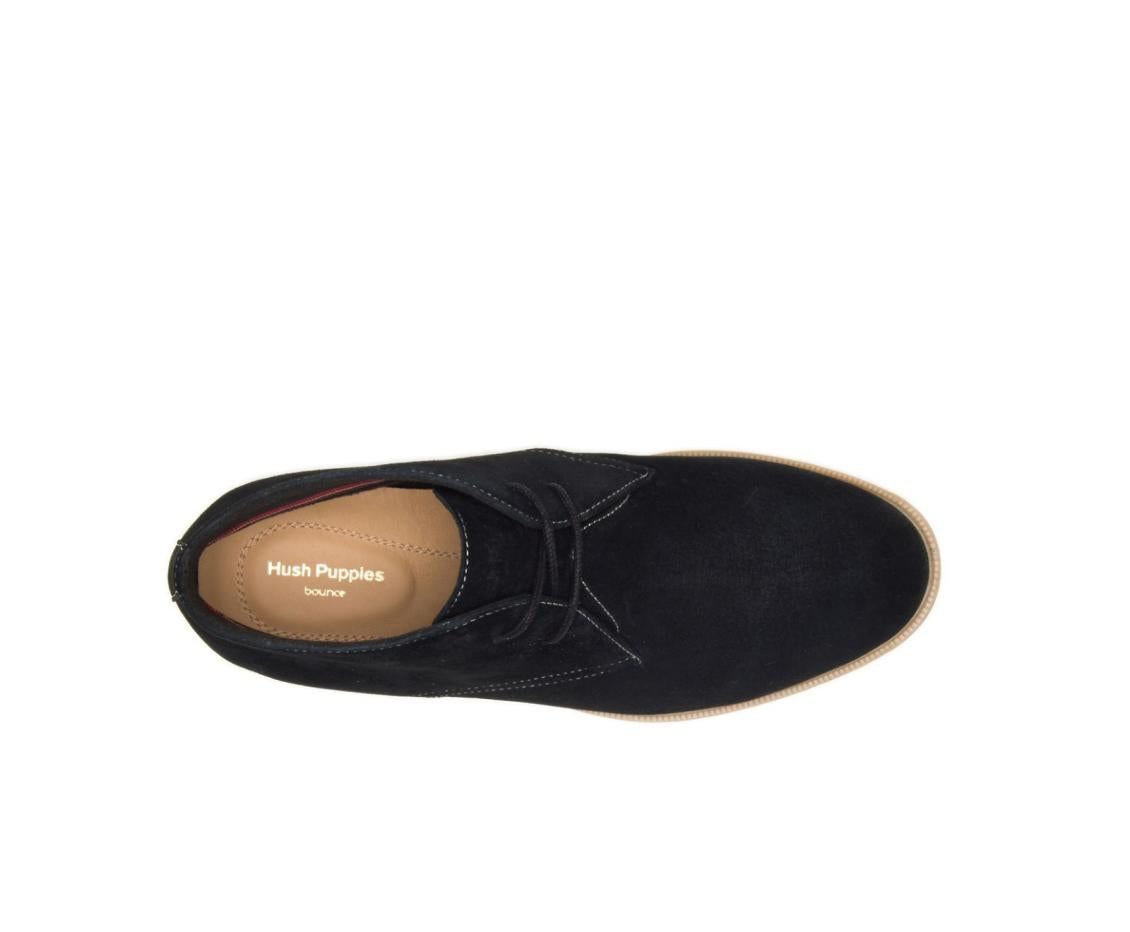 Women Boots | Hush Puppies Bailey Chukka Boot Black Suede