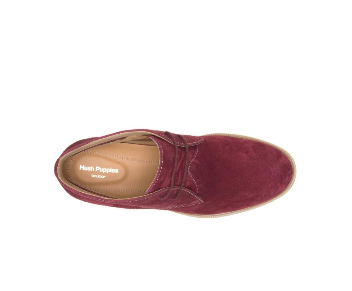 Women Boots | Hush Puppies Bailey Chukka Boot Cordovan Suede