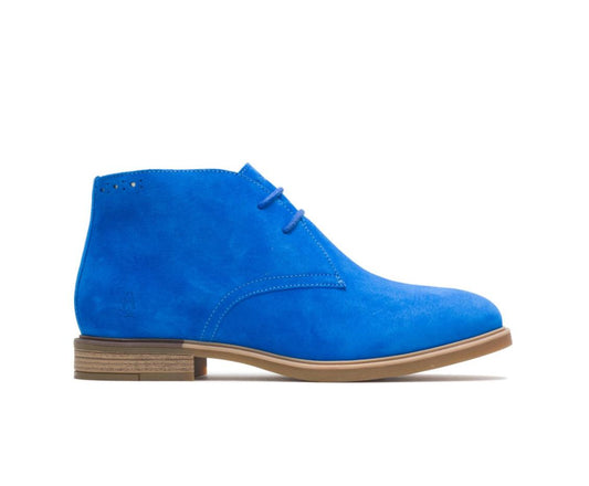 Women Boots | Hush Puppies Bailey Chukka Boot Electric Blue Suede