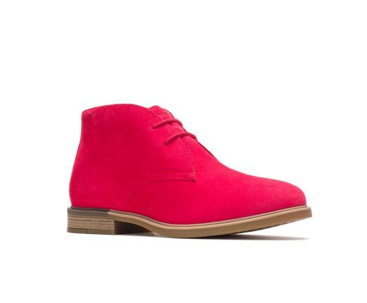 Women Boots | Hush Puppies Bailey Chukka Boot Fire Red Suede