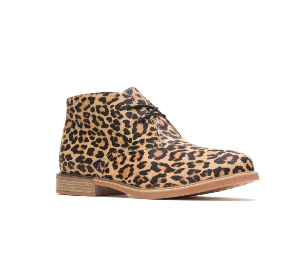 Women Boots | Hush Puppies Bailey Chukka Boot Leopard Calf Hair