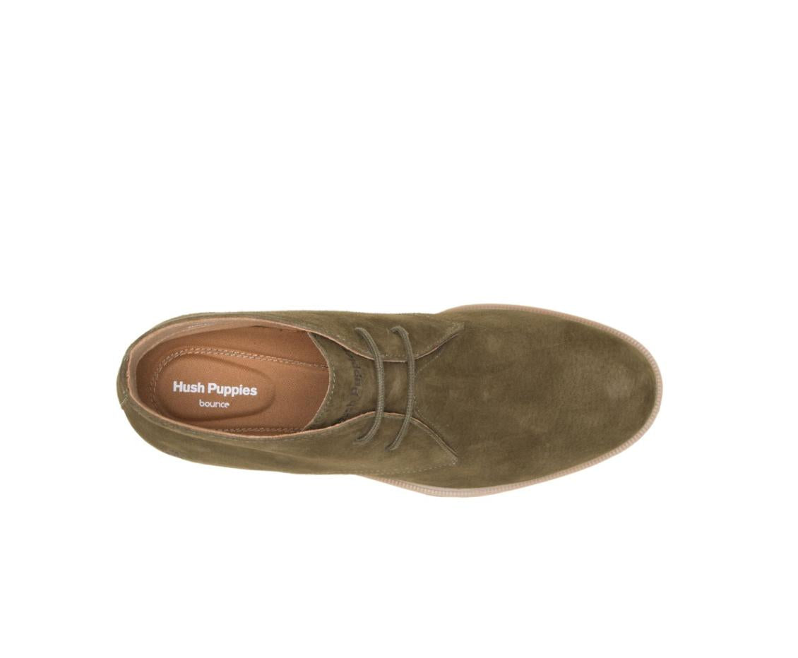 Women Boots | Hush Puppies Bailey Chukka Boot Olive Suede