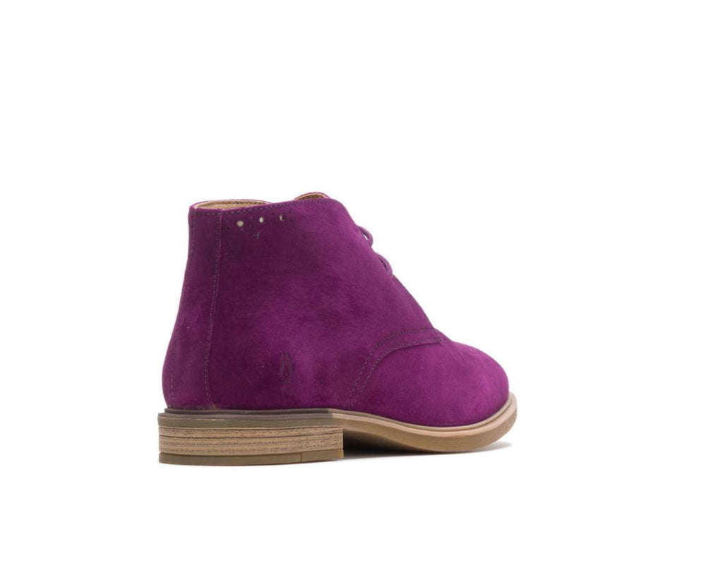 Women Boots | Hush Puppies Bailey Chukka Boot Sweet Plum Suede