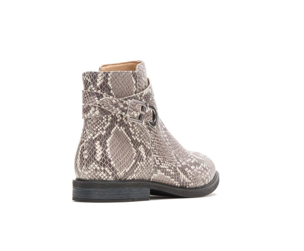 Women Boots | Hush Puppies Bailey Strap Boot Natural Snake Leather
