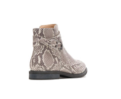 Women Boots | Hush Puppies Bailey Strap Boot Natural Snake Leather