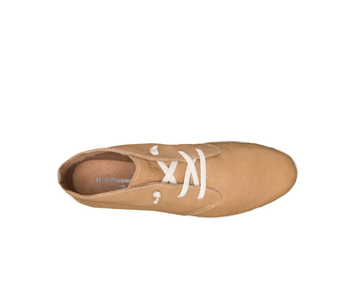 Women Boots | Hush Puppies Everyday Chukka Tan Leather