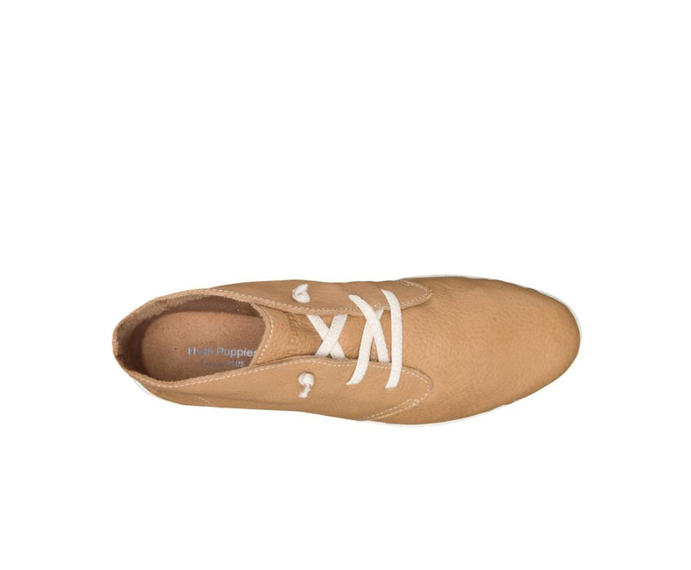 Women Boots | Hush Puppies Everyday Chukka Tan Leather
