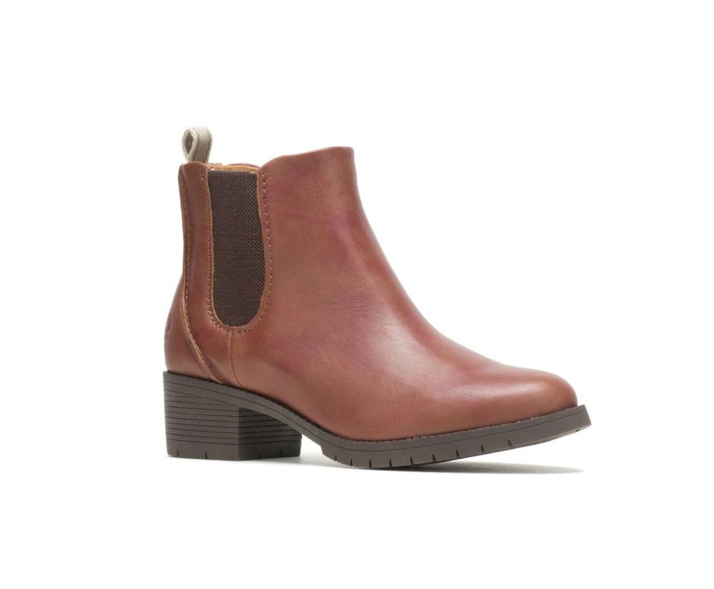 Women Boots | Hush Puppies Hadley Chelsea Boot Cognac Leather