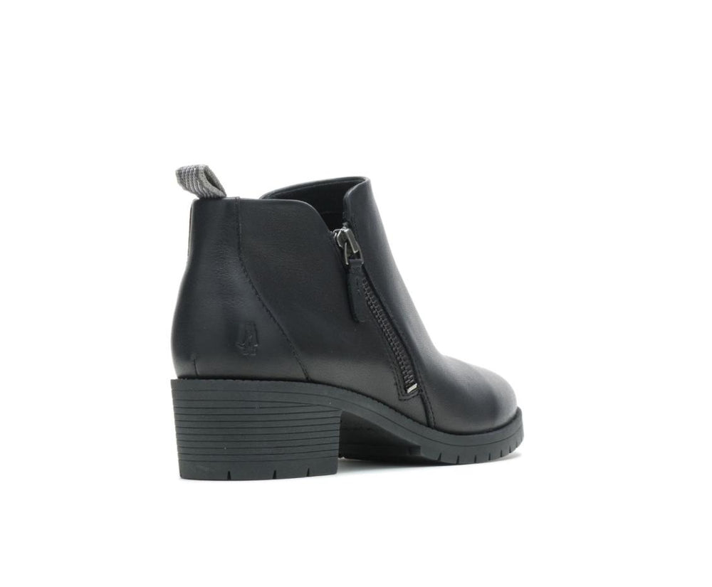 Women Boots | Hush Puppies Hadley Side Zip Boot Black Leather