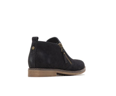 Women Boots | Hush Puppies Mazin Cayto Black Nubuck