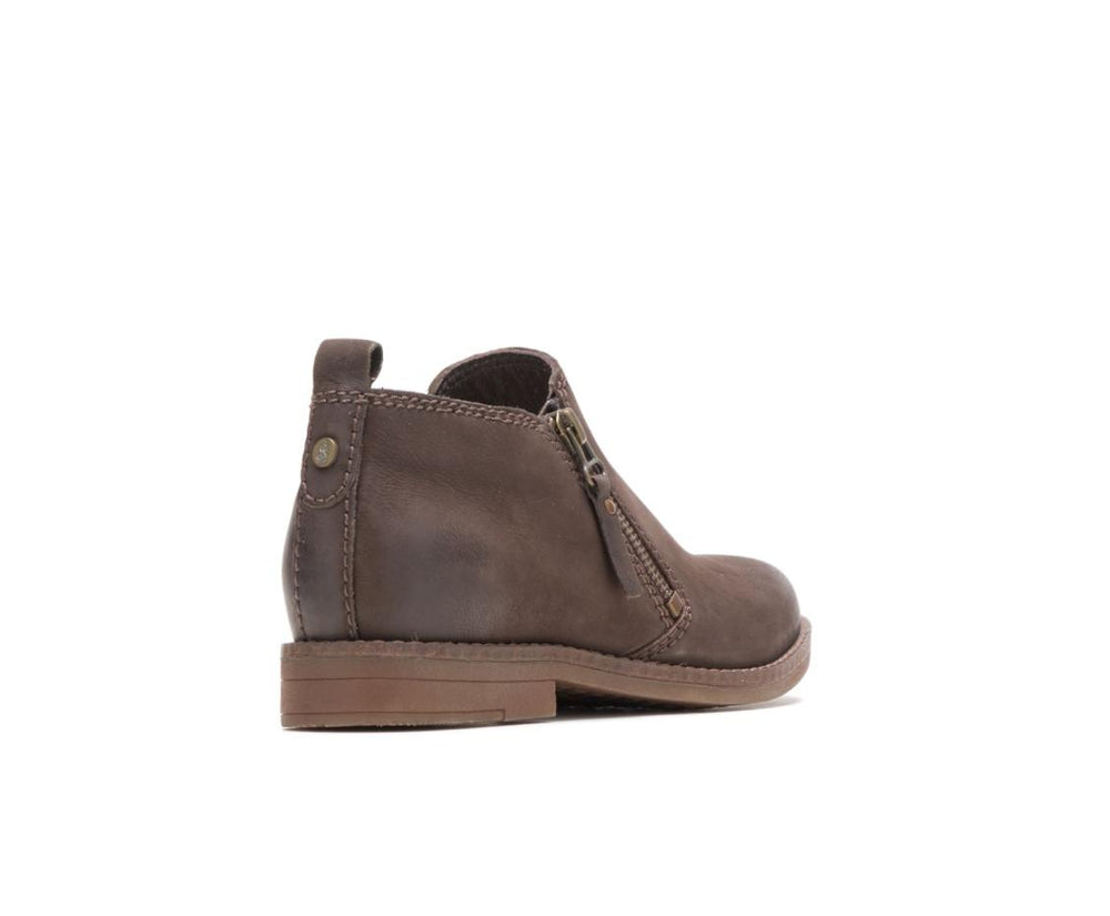 Women Boots | Hush Puppies Mazin Cayto Dark Brown Nubuck