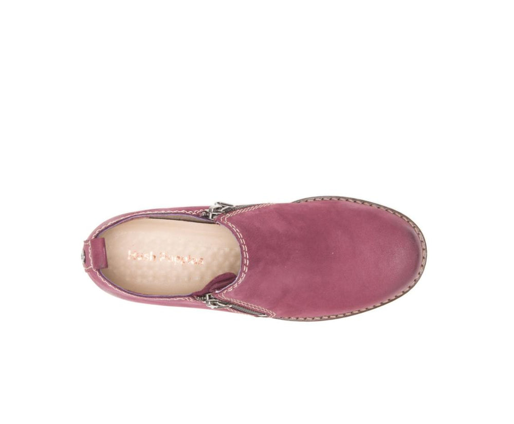 Women Boots | Hush Puppies Mazin Cayto Dark Wine Nubuck