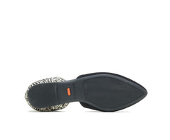 Women Flats &amp; Slip-Ons | Hush Puppies Sadie D'Orsay Black Suedezebra