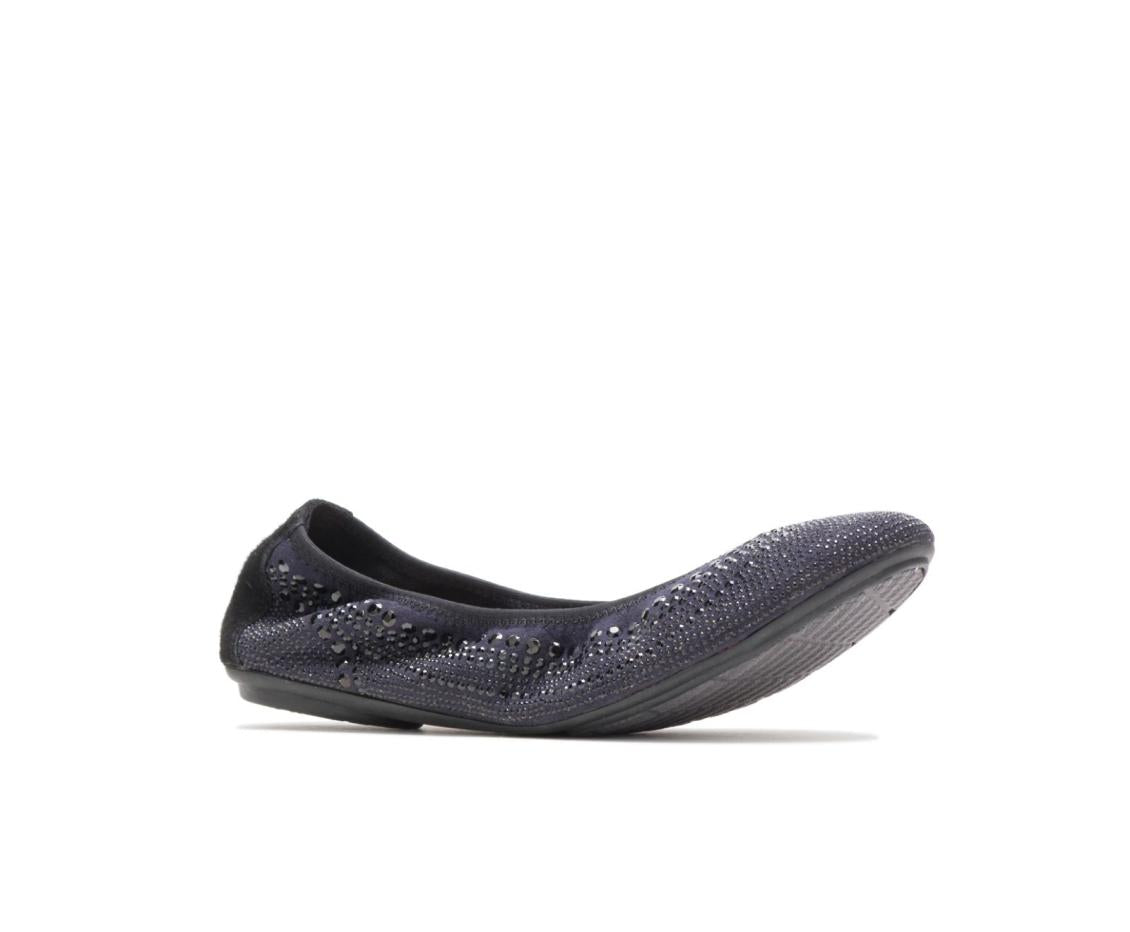 Women Flats &amp; Slip-Ons | Hush Puppies Chaste Ballet Black Stud