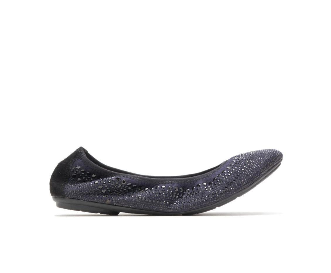 Women Flats &amp; Slip-Ons | Hush Puppies Chaste Ballet Black Stud