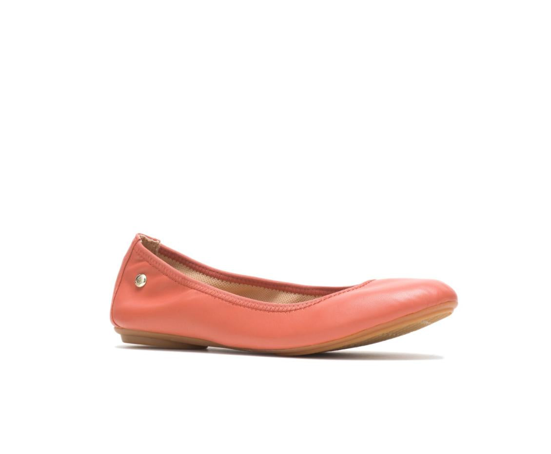 Women Flats &amp; Slip-Ons | Hush Puppies Chaste Ballet Ginger Spice Leather