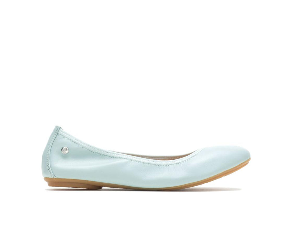 Women Flats &amp; Slip-Ons | Hush Puppies Chaste Ballet Seafoam Leather