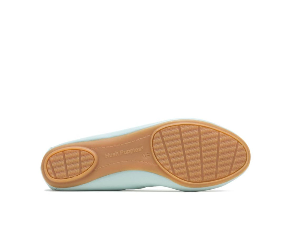 Women Flats &amp; Slip-Ons | Hush Puppies Chaste Ballet Seafoam Leather