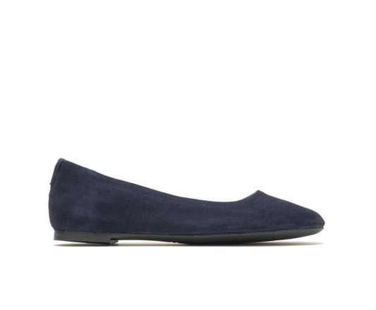 Women Flats &amp; Slip-Ons | Hush Puppies Kendal Ballet Perfect Fit Navy Suede