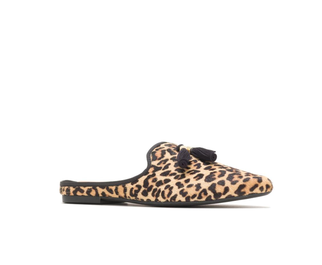Women Flats &amp; Slip-Ons | Hush Puppies Sadie Tassel Mule Leopard Calf Hair